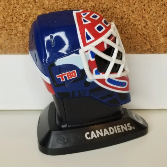 1996 Montreal Canadiens Jocelyn Thibault 5" NHL Goalie Mask - Picture 3 of 6
